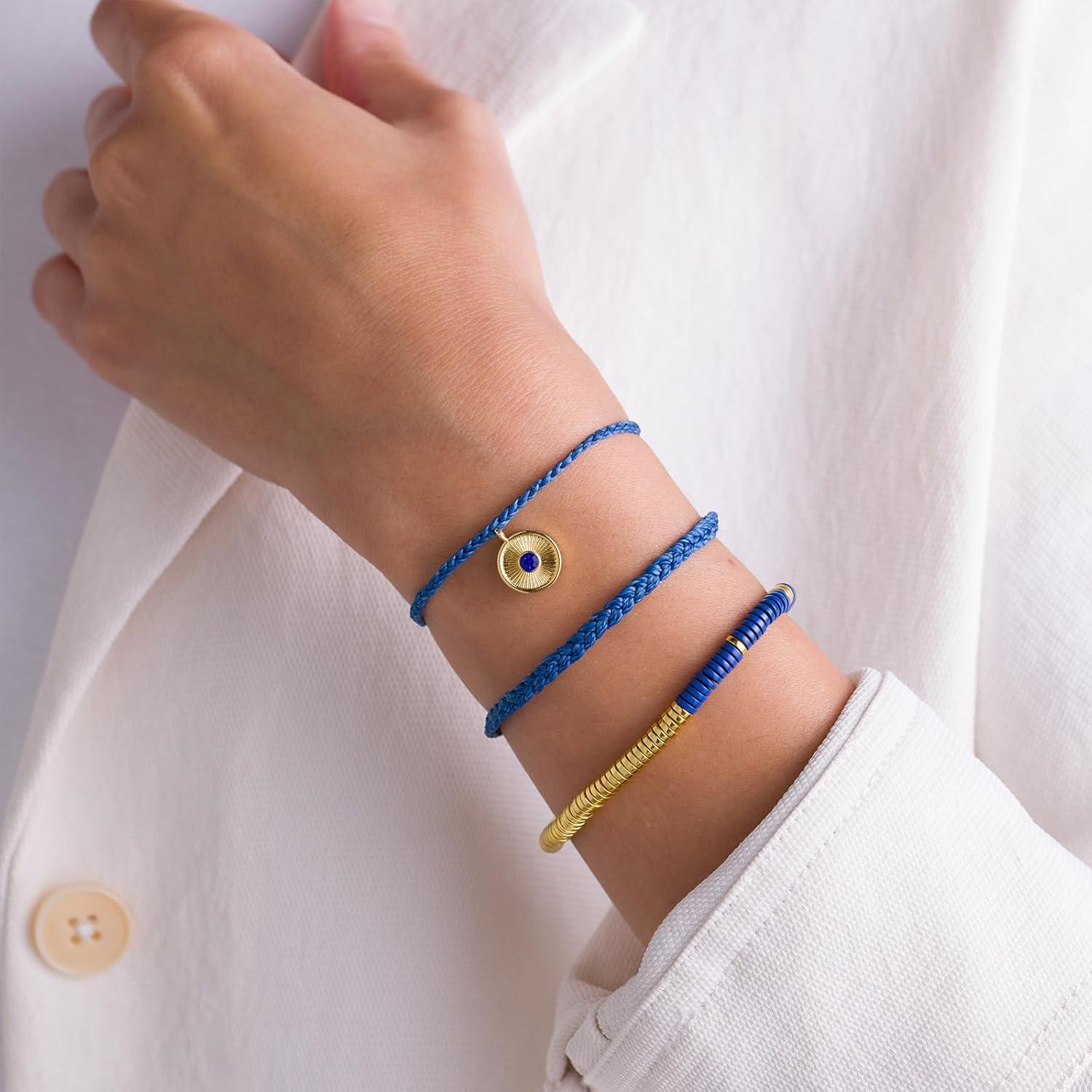 imagePura Vida Bracelet Clear Vision Bracelet Stack 3 Stackable Bracelets for Women