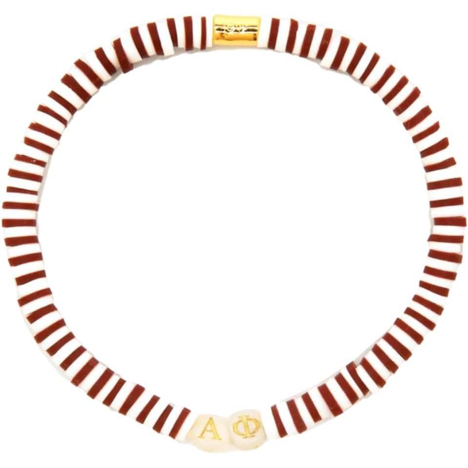 imagePura Vida Bracelet Alpha Phi Merch Sorority Stretch Bracelets