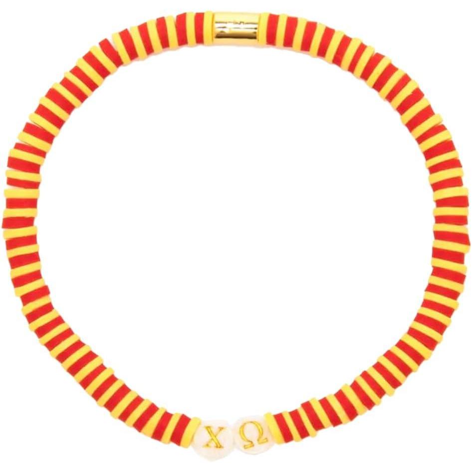 imagePura Vida Bracelet  Chi Omega Merch  Sorority Stretch Bracelets