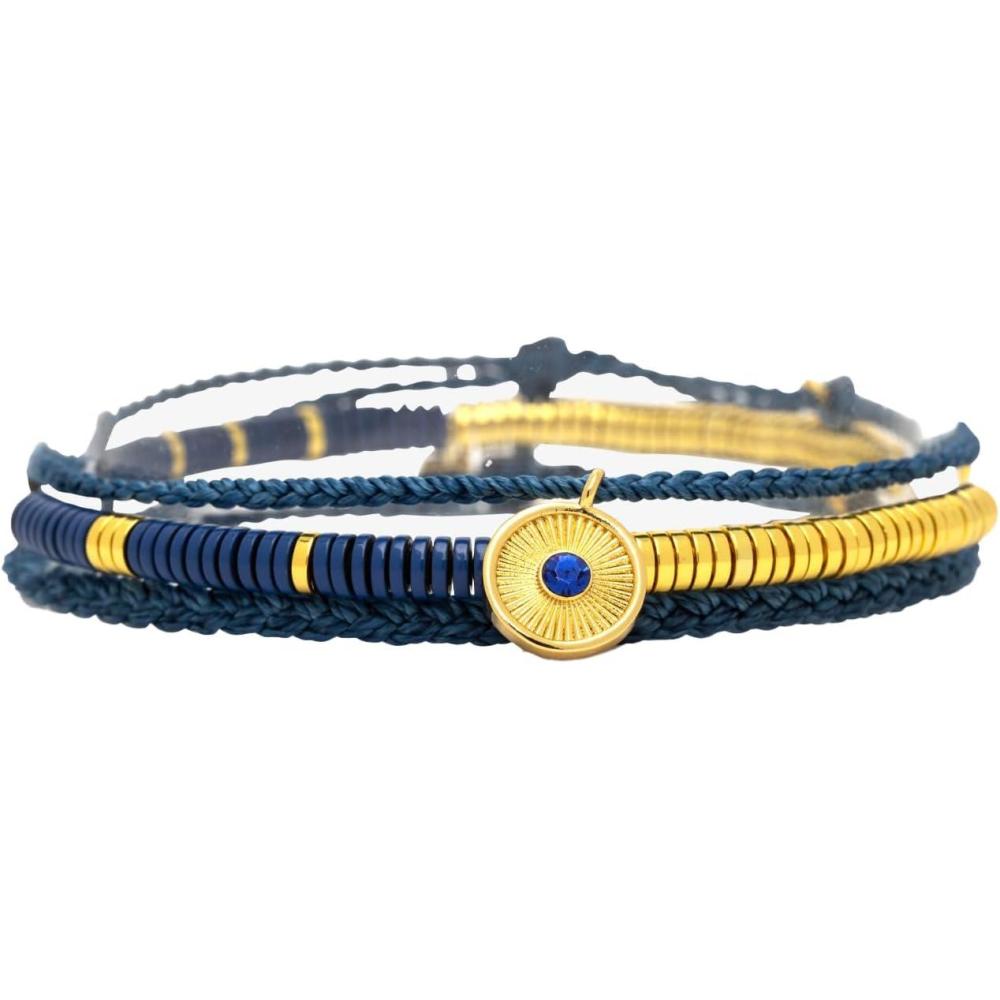 imagePura Vida Bracelet Clear Vision Bracelet Stack 3 Stackable Bracelets for Women
