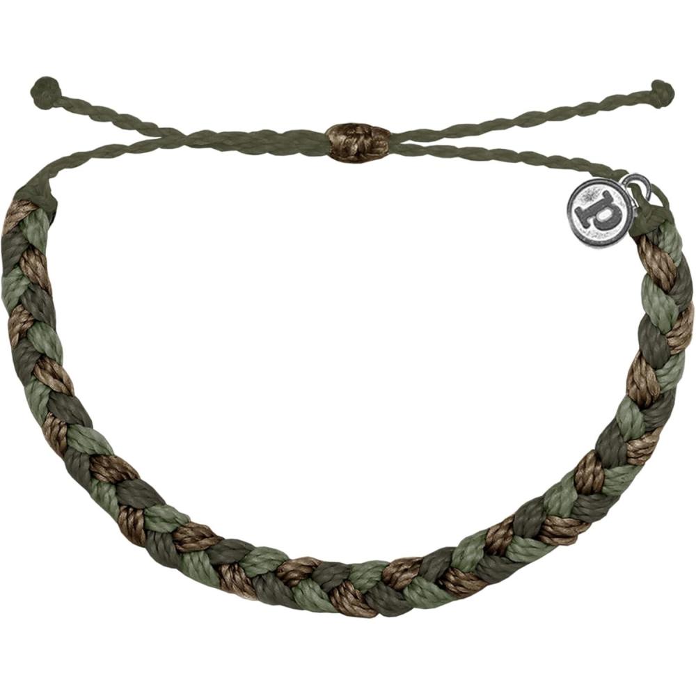 imagePura Vida Multi Braided Bracelet  Handmade Bracelets for Women Adjustable String Bracelet  Stackable Bracelets for Women Cute Bracelets  Trendy Accessories for LadiesMoss