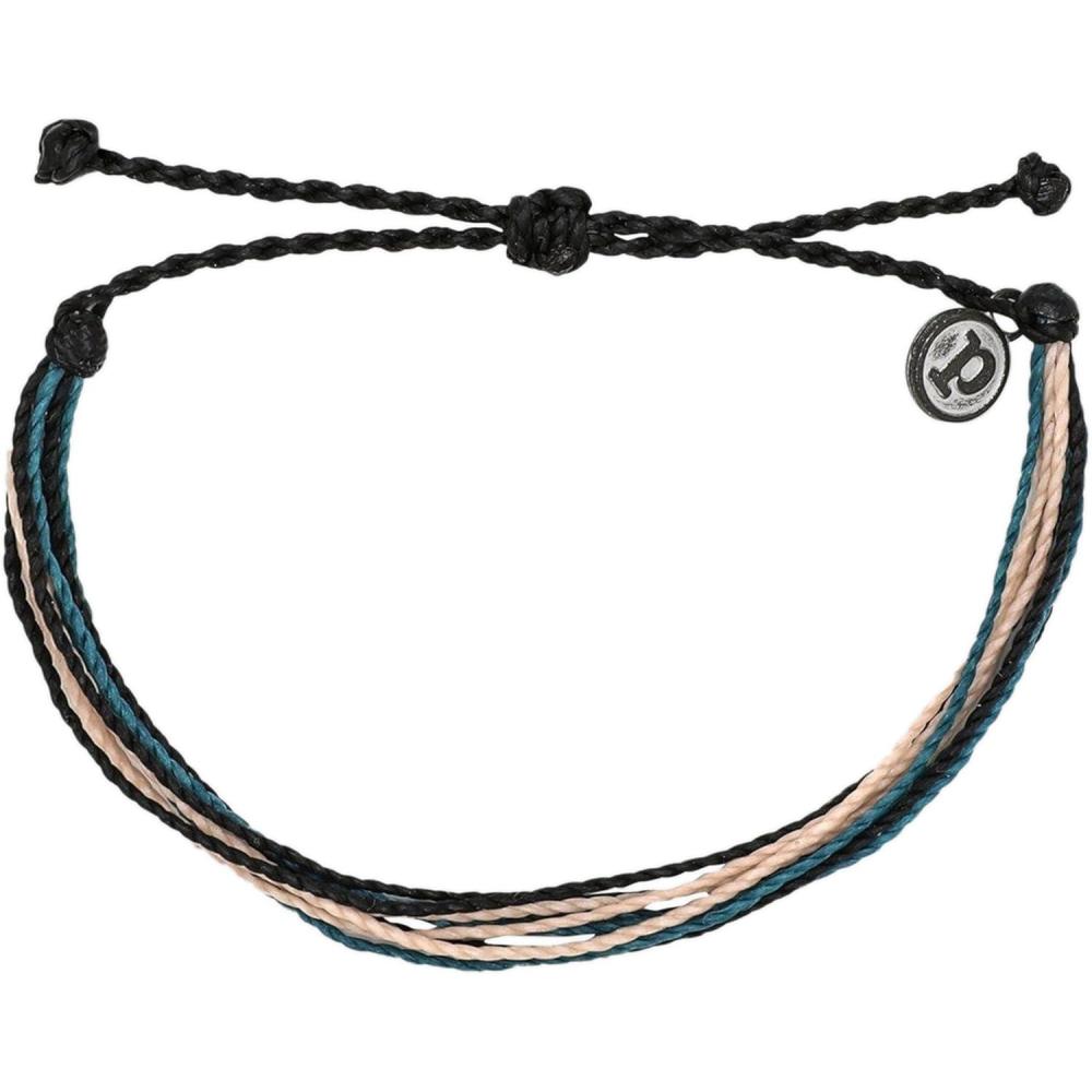 imagePura Vida Muted Original Bracelet  Handmade Bracelets for Women Adjustable String Bracelet  Stackable Bracelets for Women Cute Bracelets  Trendy Accessories for LadiesDark Seas