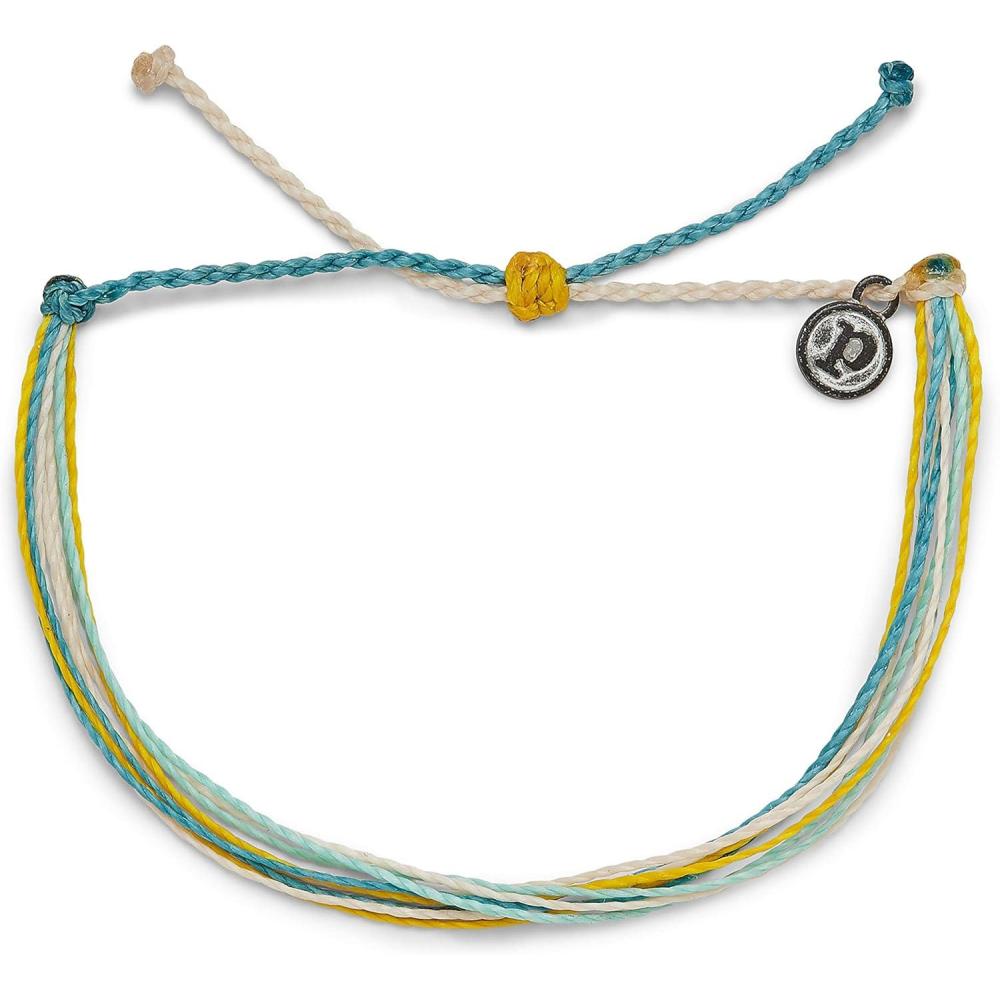 imagePura Vida Original Spring 2021 Style Bracelet  100 Waterproof Adjustable Band  Plated Brand CharmPlaya Bonita
