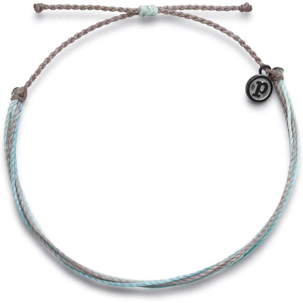 imagePura Vida Original Style Anklet  Ankle Bracelets for Women Adjustable Womens Ankle Bracelets  Boho Anklets for Women Beach Anklets  Summer EssentialsTides