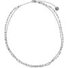 imagePura Vida 14 Silver Orbit Choker Necklace  Handmade Statement Necklace Layered Necklace with Silver Chain  Silver Necklace for Women Necklaces Boho Jewelry for Women  3 Extender