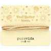 imagePura Vida Bracelets Gift Feel Better Soon Card Get Well Friendship Bracelet Stack
