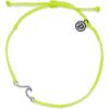 imagePura Vida Gold or Silver or Rose Gold Shoreline Anklet wPlated Charm  Adjustable Band 100 WaterproofNeon Yellow