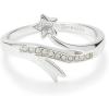 imagePura Vida Silver Disney Cinderella Dreamy Opal Star Ring  Brass Base Rhodium Plating  Size 59
