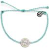 imagePura Vida Silver or Gold Spinner Bracelet  100 Waterproof Adjustable Band  Plated Brand CharmSilver  Seafoam