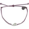 imagePura Vida Silver or Rose Gold Mother of Pearl Wave Bracelet  100 Waterproof Adjustable BandLavender