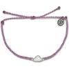imagePura Vida Silver or Rose Gold Opal Cloud Bracelet wSynthetic Opalite  100 Waterproof Adjustable Band Brand CharmSilver  Lavender