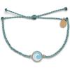 imagePura Vida Silver or Rose Gold Wave Cameo Bracelet  100 Waterproof Adjustable Band Brand CharmRose Gold  Smoke Blue