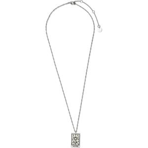 Pura Vida 18″ Silver or Rose Gold Tarot Pendant Necklace – Handmade Statement Necklace with Silver or Rose Gold Chain – Long Necklaces, Boho Jewelry for Women – 3″ Extender(Silver/Star)