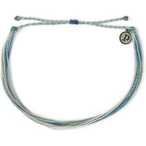 Pura Vida Anklet 100% Waterproof, Wax-Coated With Iron-Coated Copper Charm(April Shower)