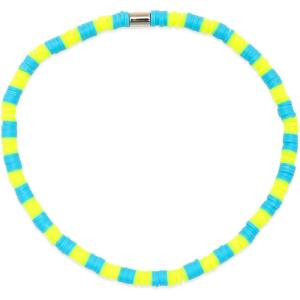 Pura Vida Anklet Seascape Vinyl Disc Stretch Womens Ankle Bracelets(Yucca)