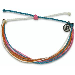 Pura Vida Bright Original Bracelet – Handmade Bracelets for Women, Adjustable String Bracelet – Stackable Bracelets for Women, Cute Bracelets(Tropic)