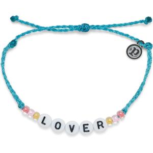 Pura Vida Lover Alphabet Beed Bracelet(Lover / Pacific Blue)