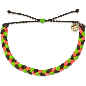Pura Vida Multi Braided Bracelet – Handmade Bracelets for Women, Adjustable String Bracelet – Stackable Bracelets for Women, Cute Bracelets – Trendy Accessories for Ladies(Watermelon)