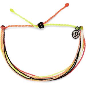 Pura Vida Original Spring 2021 Style Bracelet – 100% Waterproof, Adjustable Band – Plated Brand Charm(Cowabunga)