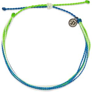 Pura Vida Original Style Anklet – Ankle Bracelets for Women, Adjustable Womens Ankle Bracelets – Boho Anklets for Women, Beach Anklets – Summer Essentials(Glow with the Flow)