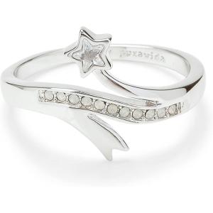 Pura Vida Silver Disney Cinderella Dreamy Opal Star Ring – Brass Base, Rhodium Plating – Size 5-9