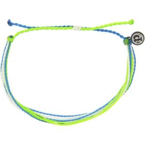 Pura Vida Originals Summer Waterproof Bracelet – Adjustable Band(Electric Wave)