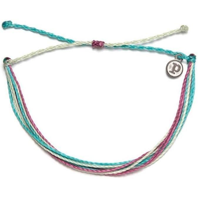 imagePura Vida Jewelry Bracelets  100 Waterproof and Handmade wCoated Charm Adjustable BandGood Vibes