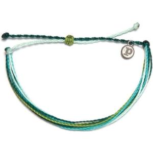 Pura Vida Jewelry Bracelets – 100% Waterproof and Handmade w/Coated Charm, Adjustable Band(Coral Reefin’)