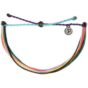 Pura Vida Jewelry Bracelets – 100% Waterproof and Handmade w/Coated Charm, Adjustable Band(Hakuna Matata)