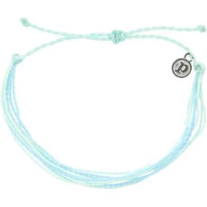 Pura Vida Jewelry Bracelets – 100% Waterproof and Handmade w/Coated Charm, Adjustable Band(Isla)
