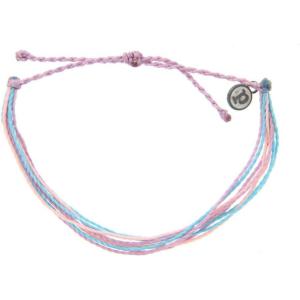Pura Vida Jewelry Bracelets – 100% Waterproof and Handmade w/Coated Charm, Adjustable Band(Ocean Sunrise)