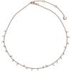 imagePura Vida 14 Silver or Rose Gold Hanging Pearl Beaded Choker Necklace  Statement Necklace with Synthetic Pearls  Necklace for Women Necklaces for Ladies Boho Jewelry for Women  3 ExtenderRose Gold