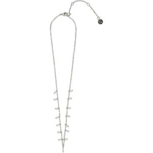 Pura Vida 14″ Silver or Rose Gold Hanging Pearl Beaded Choker Necklace – Statement Necklace with Synthetic Pearls – Necklace for Women, Necklaces for Ladies, Boho Jewelry for Women – 3″ Extender(Silver)