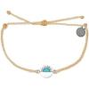 imagePura Vida Silver Gemstone Sunset Charm Bracelet wTurquoise  Adjustable Band Brand CharmCream