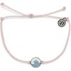 imagePura Vida Silver or Gold Make Waves Bracelet  100 Waterproof Adjustable Band  Plated Brand CharmSilver  Baby Pink
