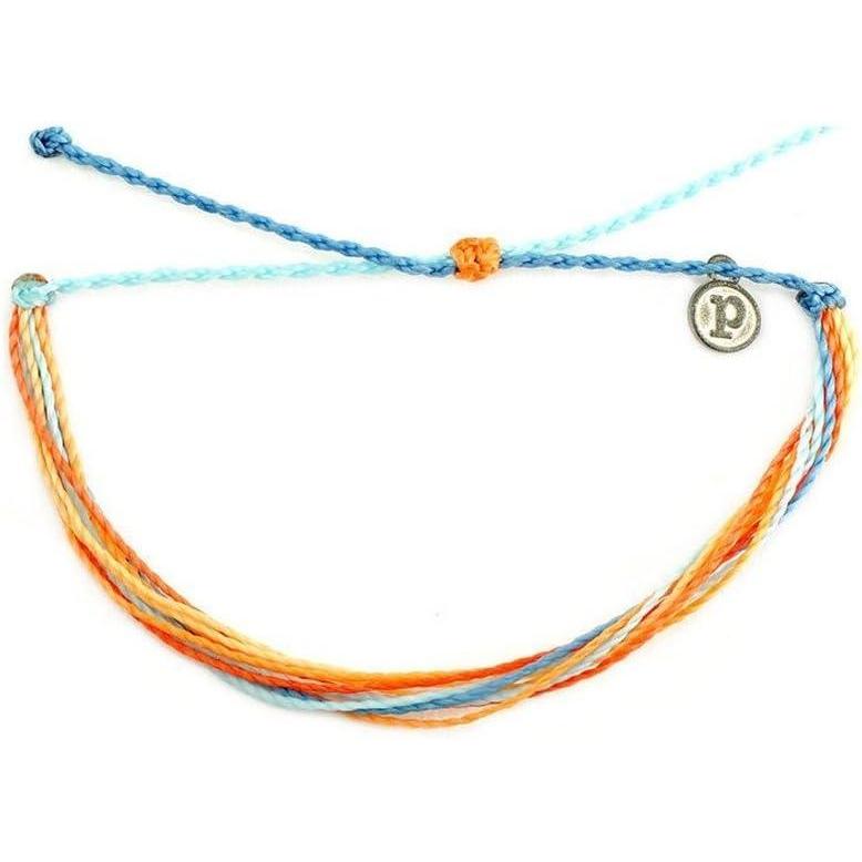 imagePura Vida Jewelry Bracelets Bright Bracelet  100 Waterproof and Handmade wCoated Charm Adjustable BandCitrus Surfline
