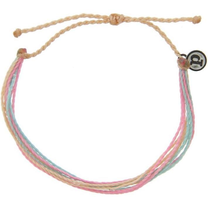 imagePura Vida Jewelry Bracelets Bright Bracelet  100 Waterproof and Handmade wCoated Charm Adjustable BandSunset