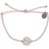 imagePura Vida Silver or Gold Spinner Bracelet  100 Waterproof Adjustable Band  Plated Brand CharmSilver  Baby Pink