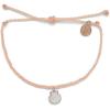 imagePura Vida Silver or Rose Gold Real Shell Bracelet  100 Waterproof Adjustable Band  Plated Brand CharmRose Gold  Blush