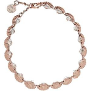 Pura Vida Bracelet Cove Chain Bracelet – Womens Bracelet with Shell Charms, Silver/Rose Gold Bracelets for Women with Rhodium Plating – Cute Bracelets, Trendy Bracelets(Rose Gold)