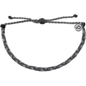 Pura Vida Multi Mini Braided Bracelet – Handmade Bracelets for Women, Adjustable String Bracelet – Stackable Bracelets for Women, Cute Bracelets(Steel)