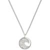 imagePura Vida 18 Silver Swell Necklace  Adjustable Length Brass Base  Brand Charm 3 Extender