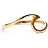 imagePura Vida Ocean Wave Ring for Women Gold Plated 925 Sterling Silver Band Beach Themed Jewelry  Size 9