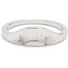 imagePura Vida Silver Rising Sun Ring  Brass Base Band Rhodium Plating  Sizes 59