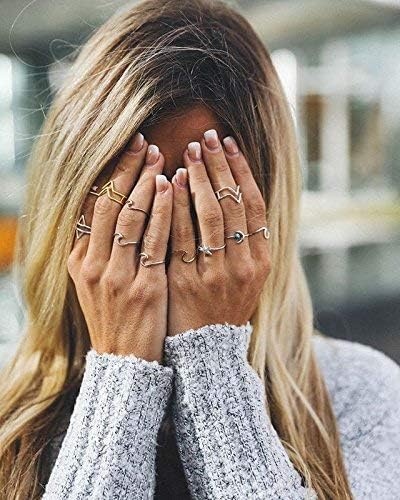 imagePura Vida Rose Gold Coated Wave Ring Gold Plated 925 Sterling Silver Size 8