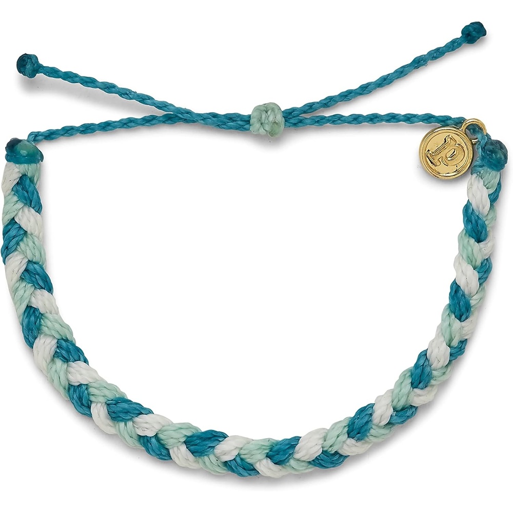 image:imagePura Vida Drift Multicolor Braided Bracelet Adjustable Band 100 Waterproof Plated Brand Charm